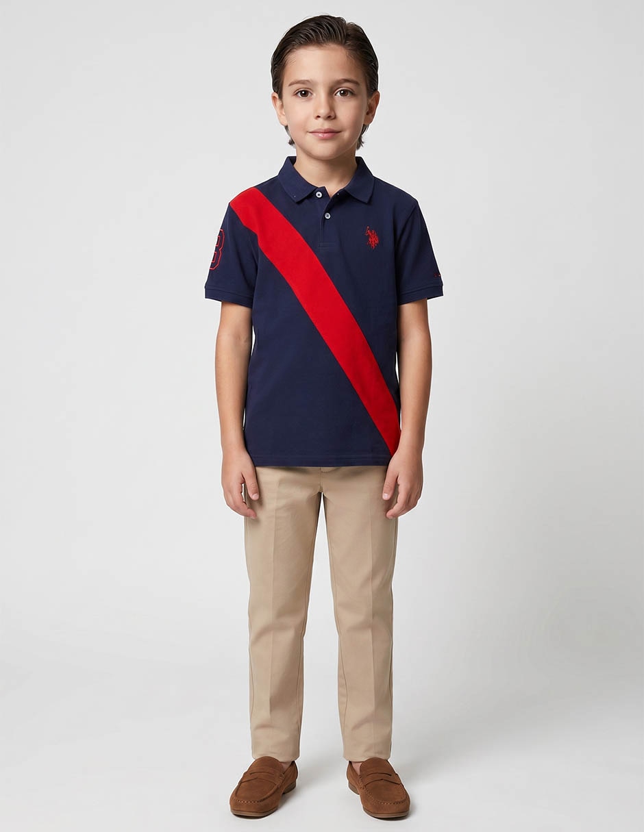 Pants Us Polo para niño
