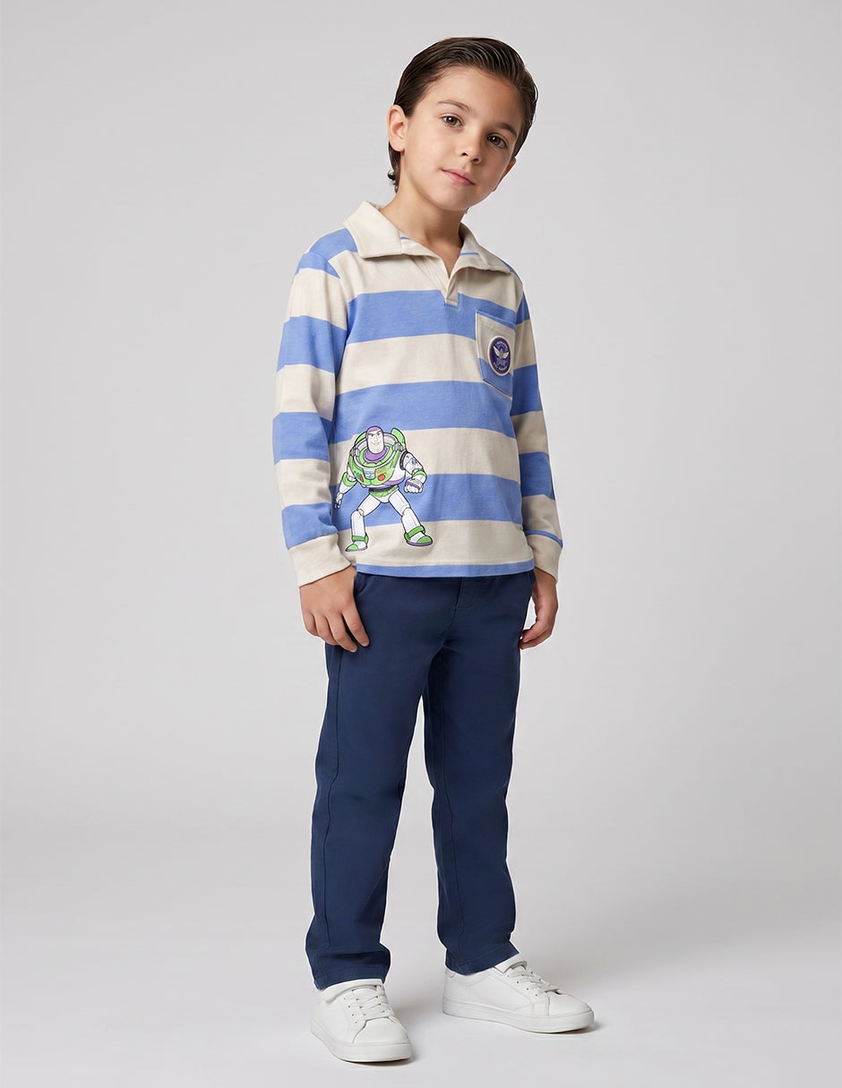 Playera buzz lightyear manga larga para niño Playera buzz lightyear manga larga para niño