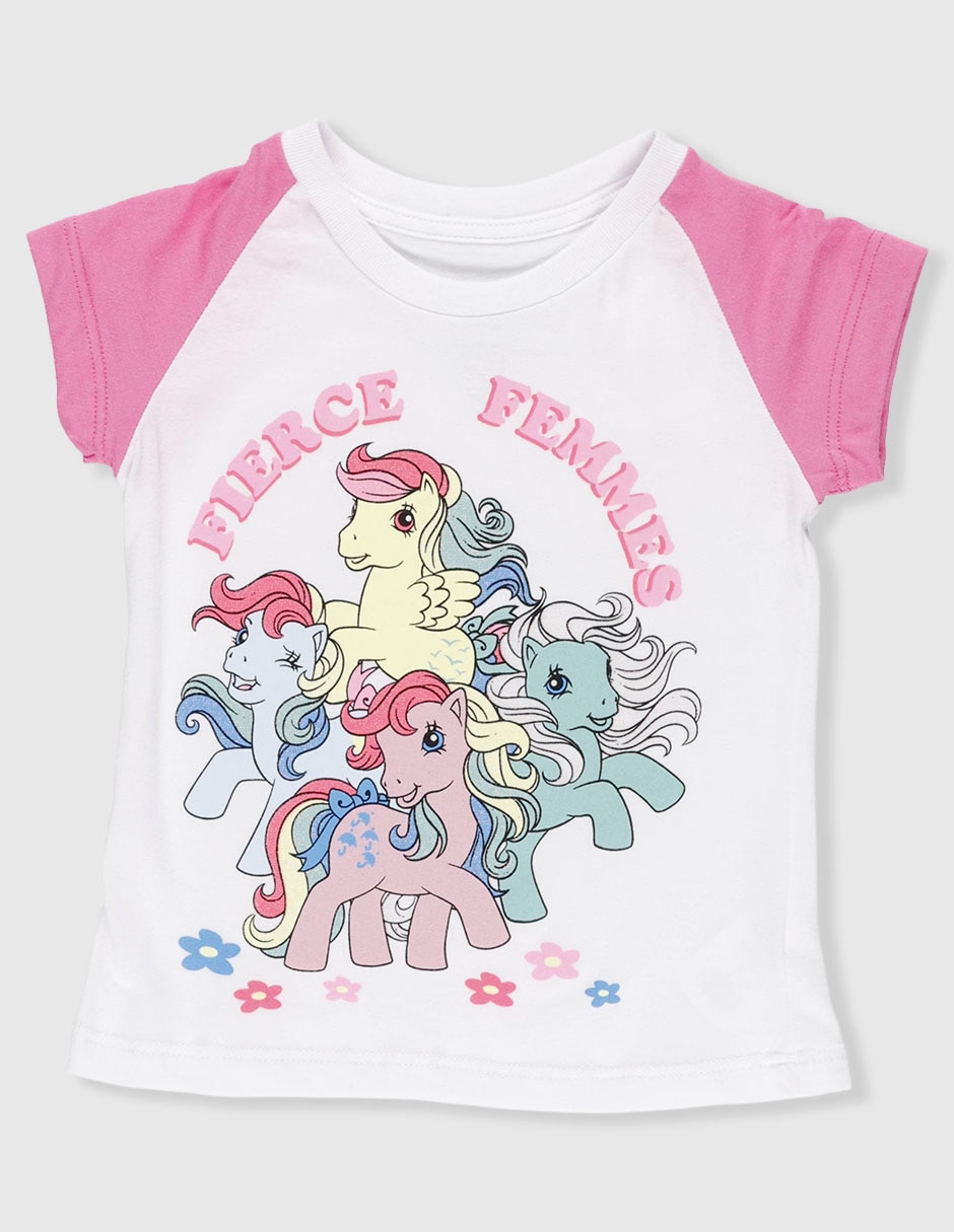 Playera My Little Pony manga corta para niña 2
