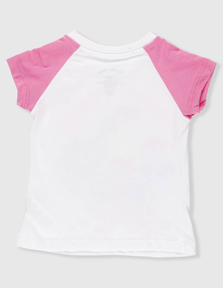 Playera My Little Pony manga corta para niña 3