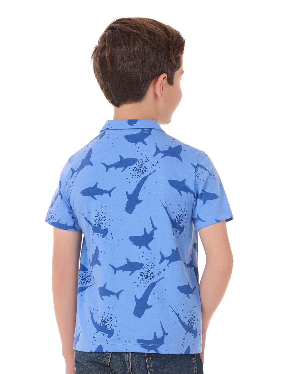 Playera manga corta para niño 2
