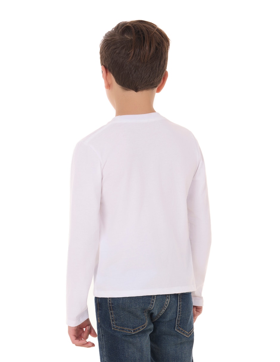 Playera manga larga para niño 2