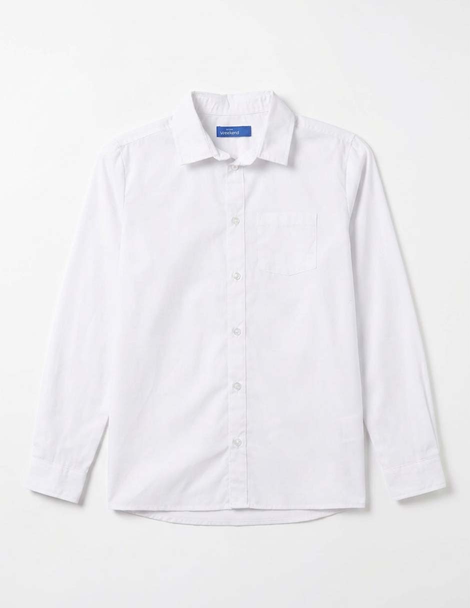 Camisa casual manga larga para niño 2