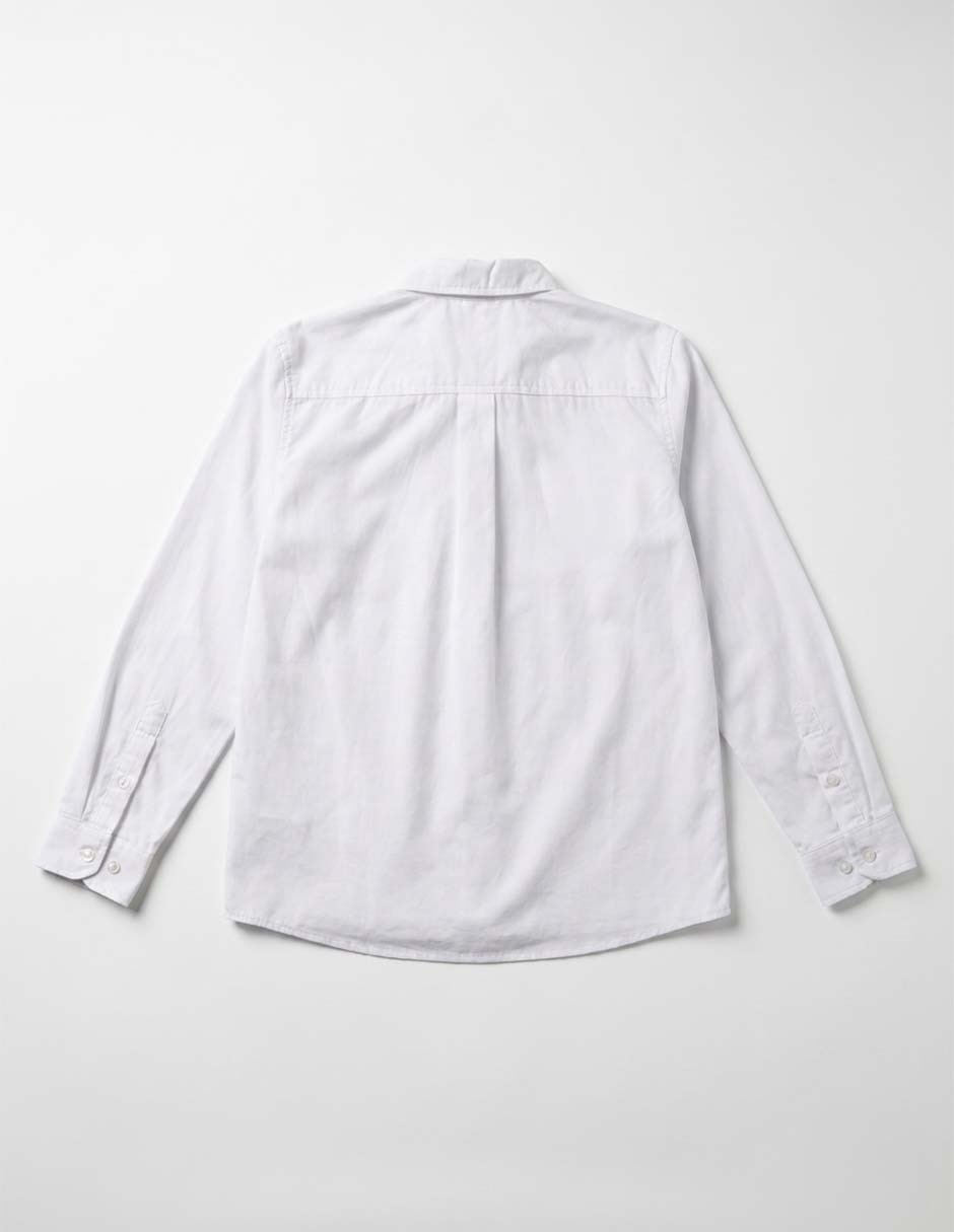 Camisa casual manga larga para niño 3