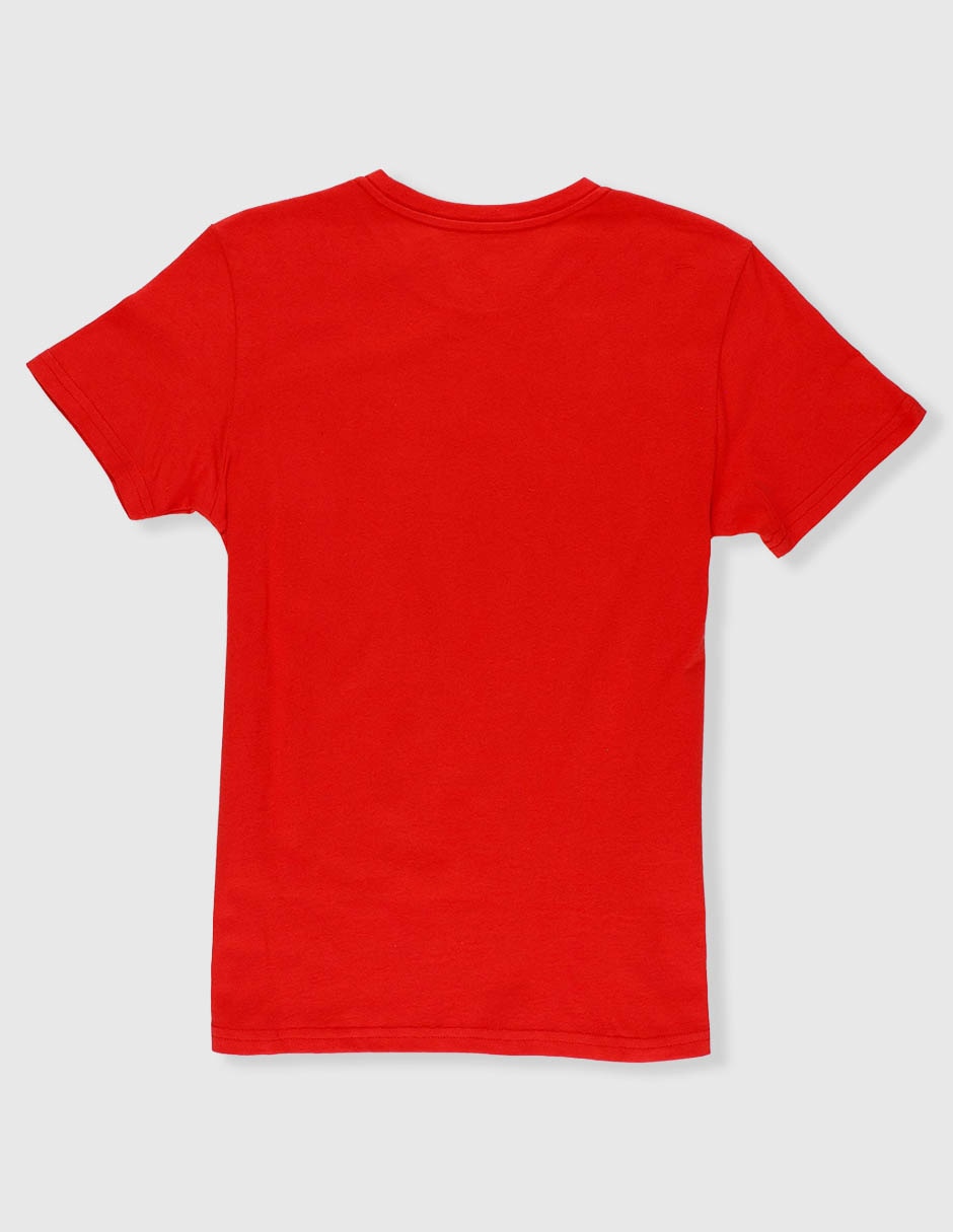 Playera Spider-Man Caricatura manga corta para niño