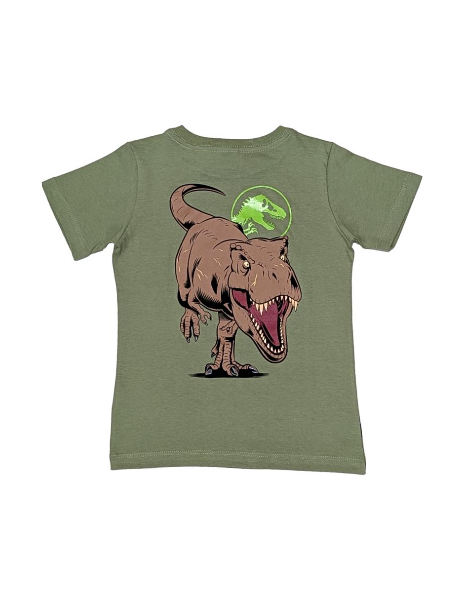 Playera Jurassic manga corta para niño 2