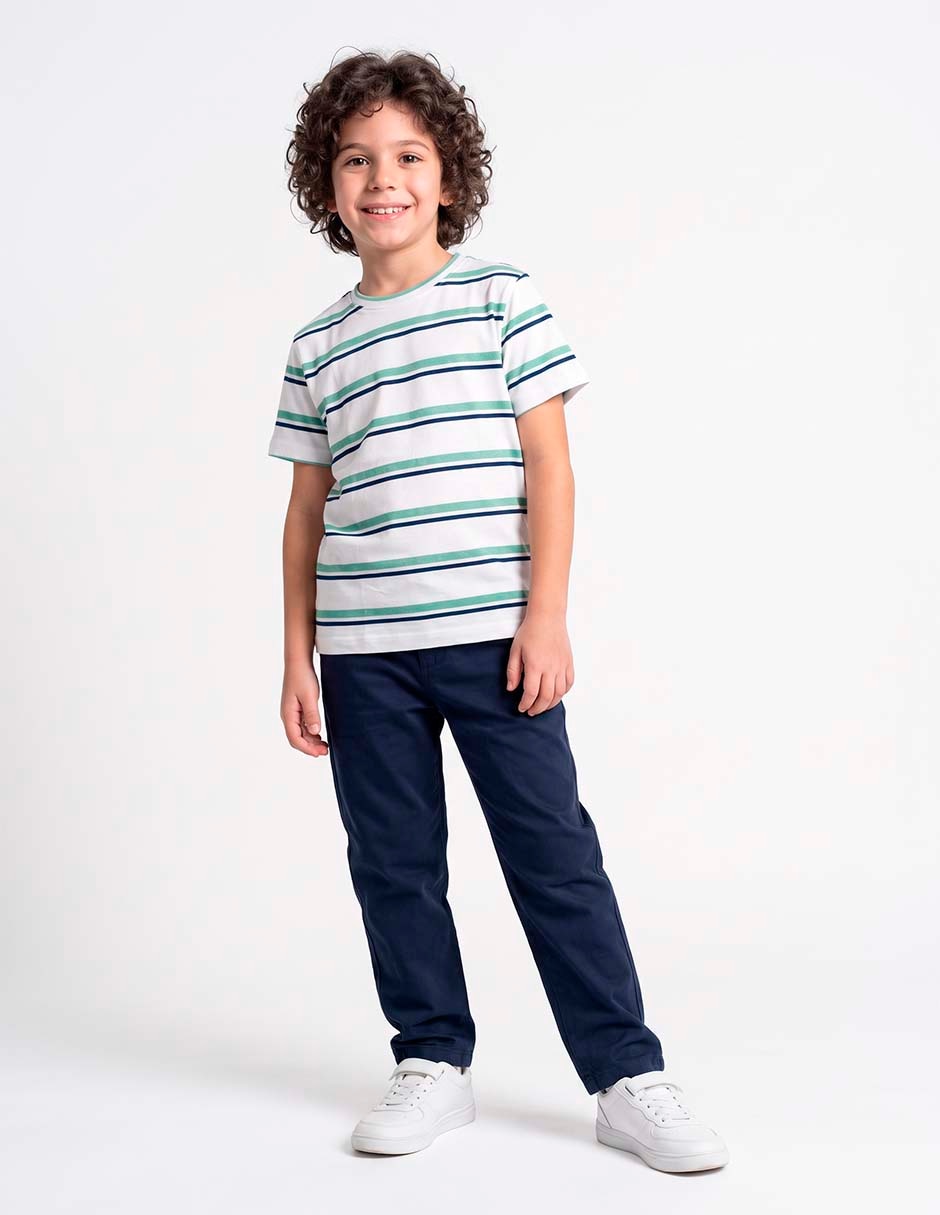 Playera manga corta para niño 4