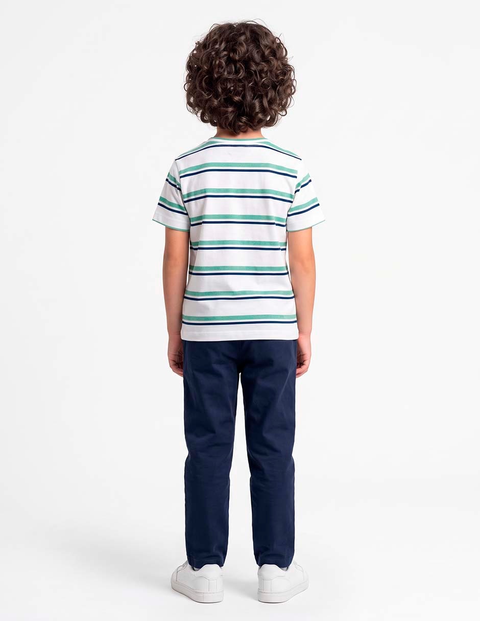 Playera manga corta para niño 5