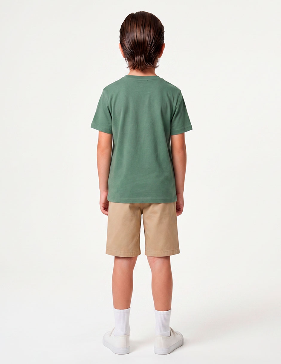 Playera manga corta para niño 6