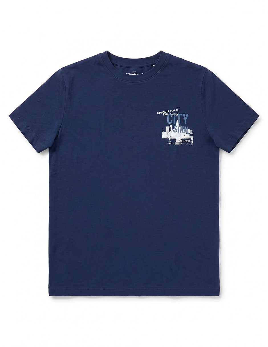 Playera manga corta para niño Playera manga corta para niño