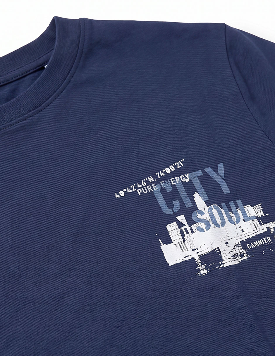 Playera manga corta para niño 4