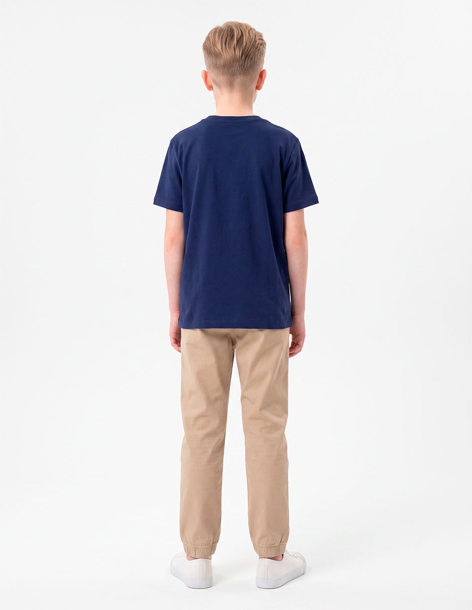 Playera manga corta para niño 6