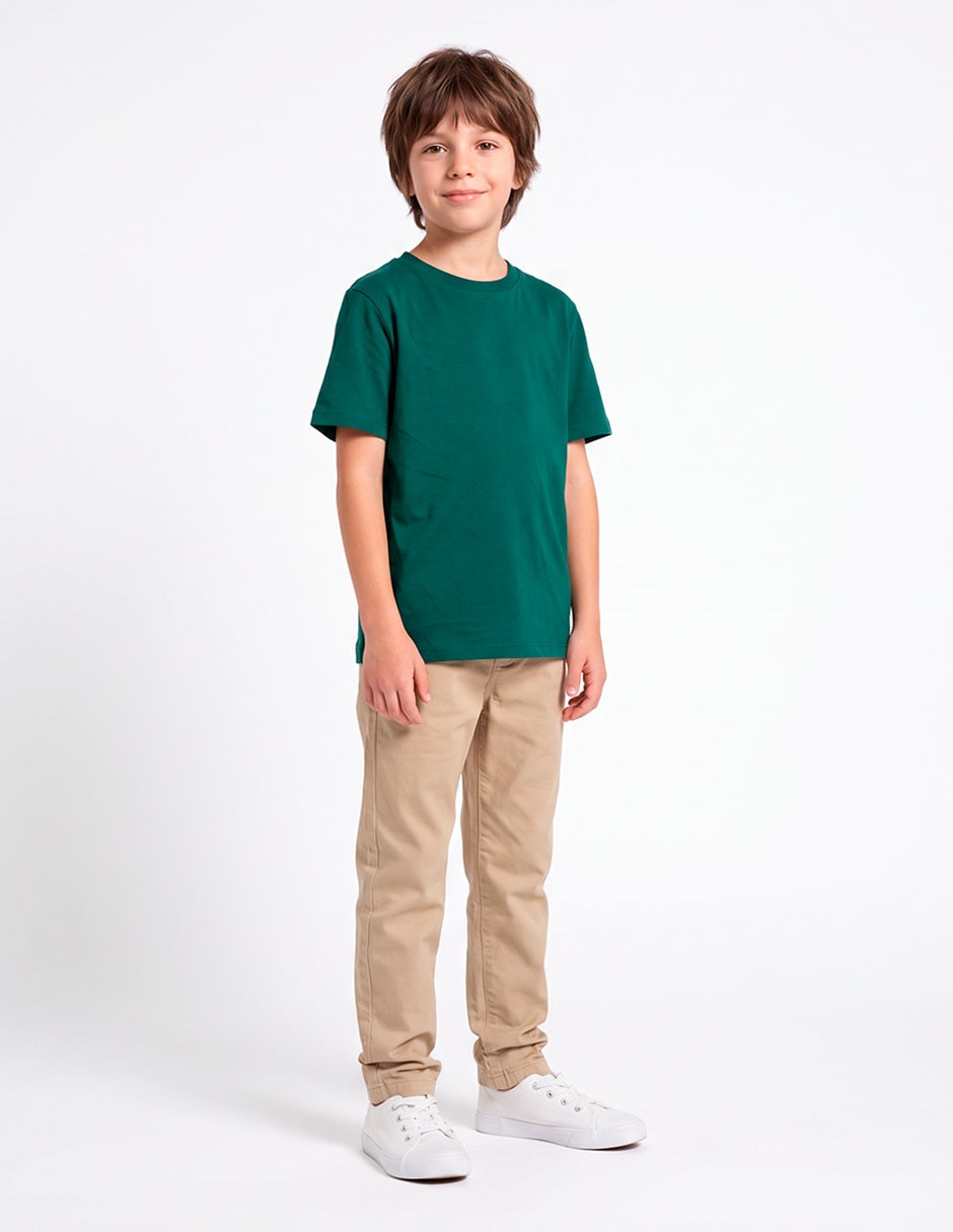 Playera manga corta para niño Playera manga corta para niño
