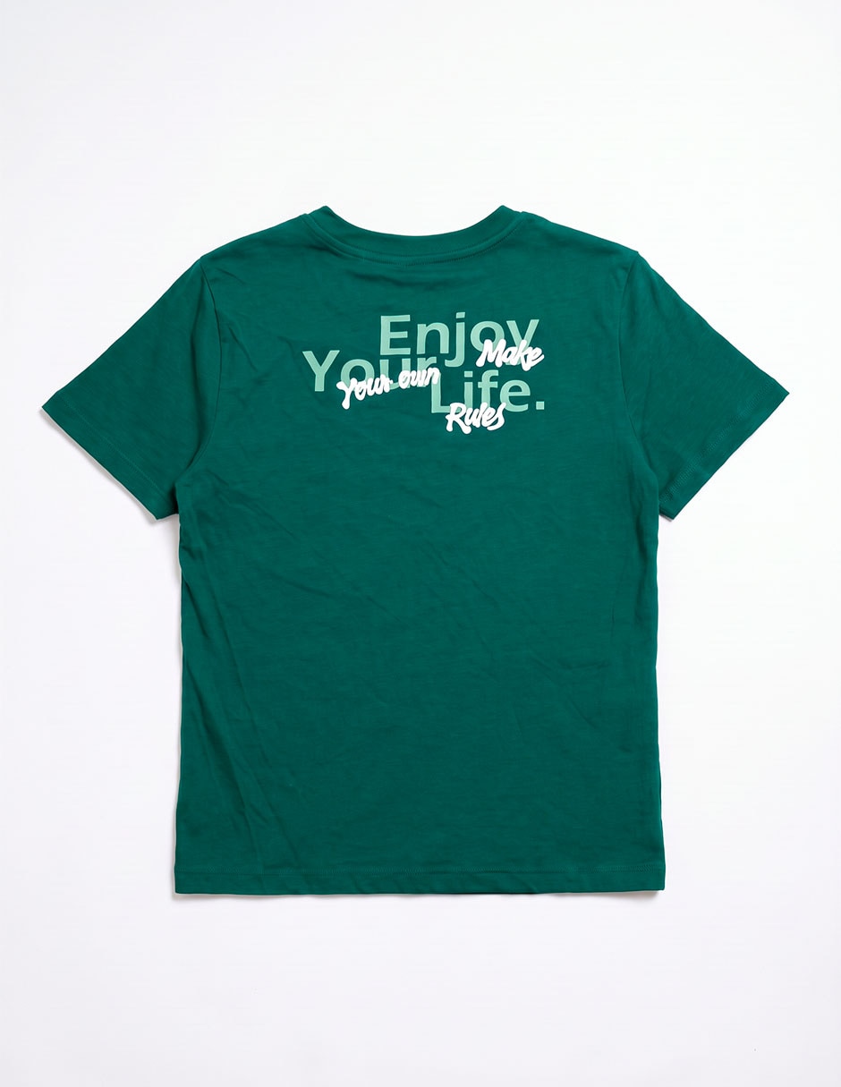 Playera manga corta para niño 4