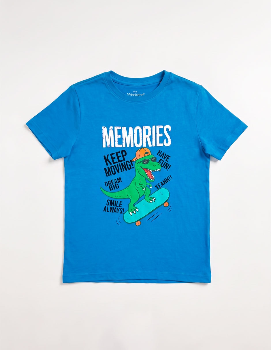 Playera manga corta para niño 1