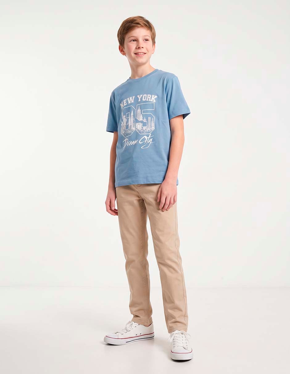 Playera manga corta para niño 4