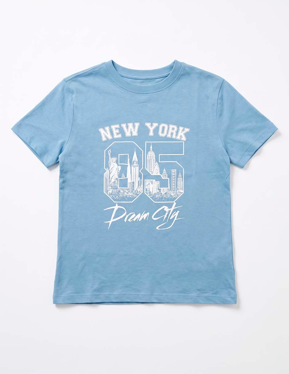 Playera manga corta para niño Playera manga corta para niño