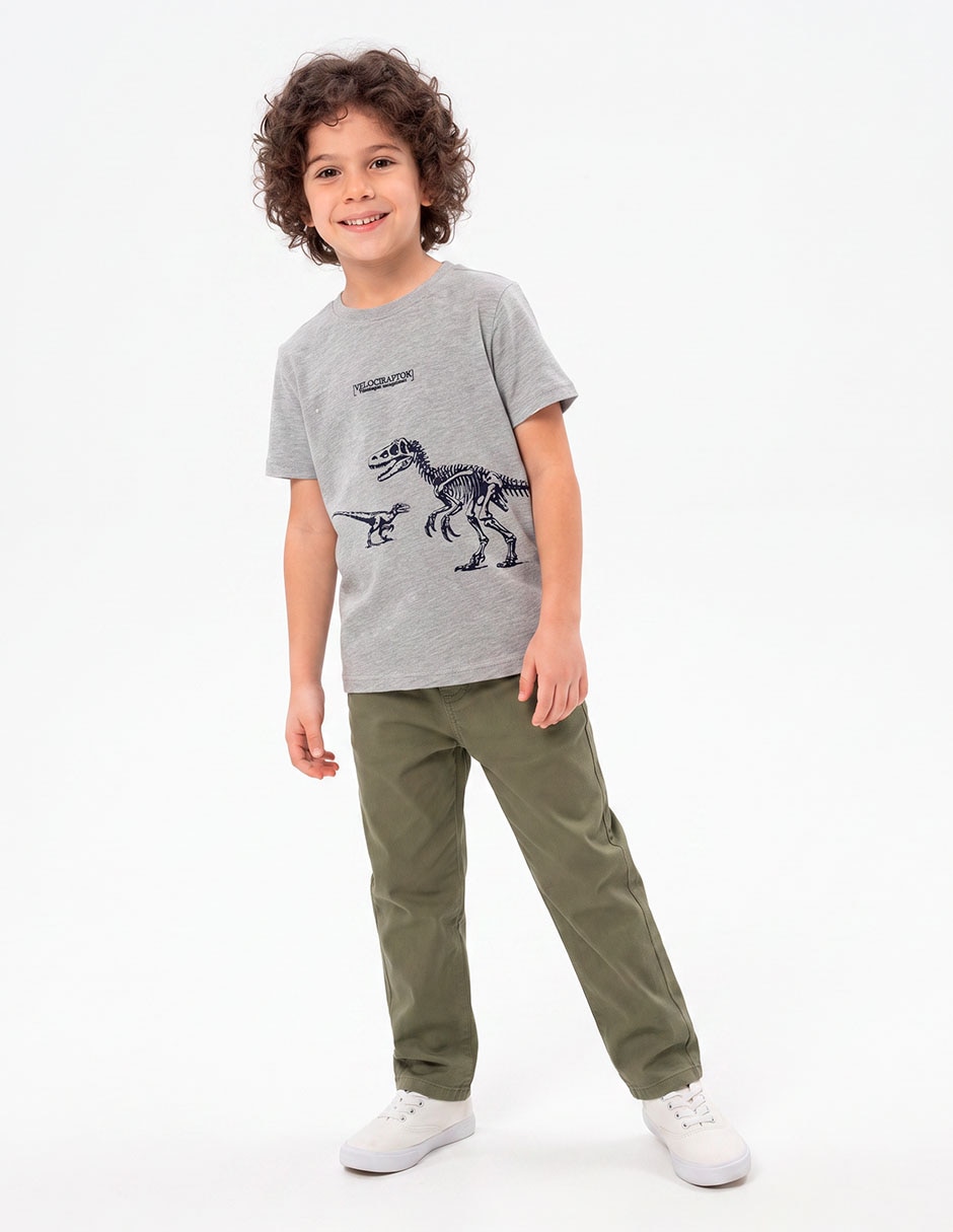 Playera manga corta para niño 2