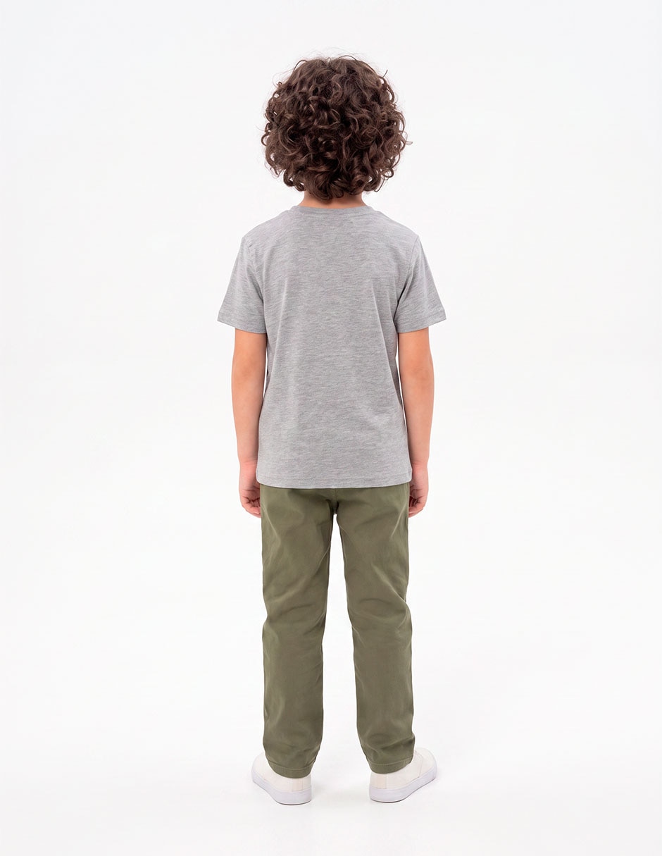 Playera manga corta para niño 6