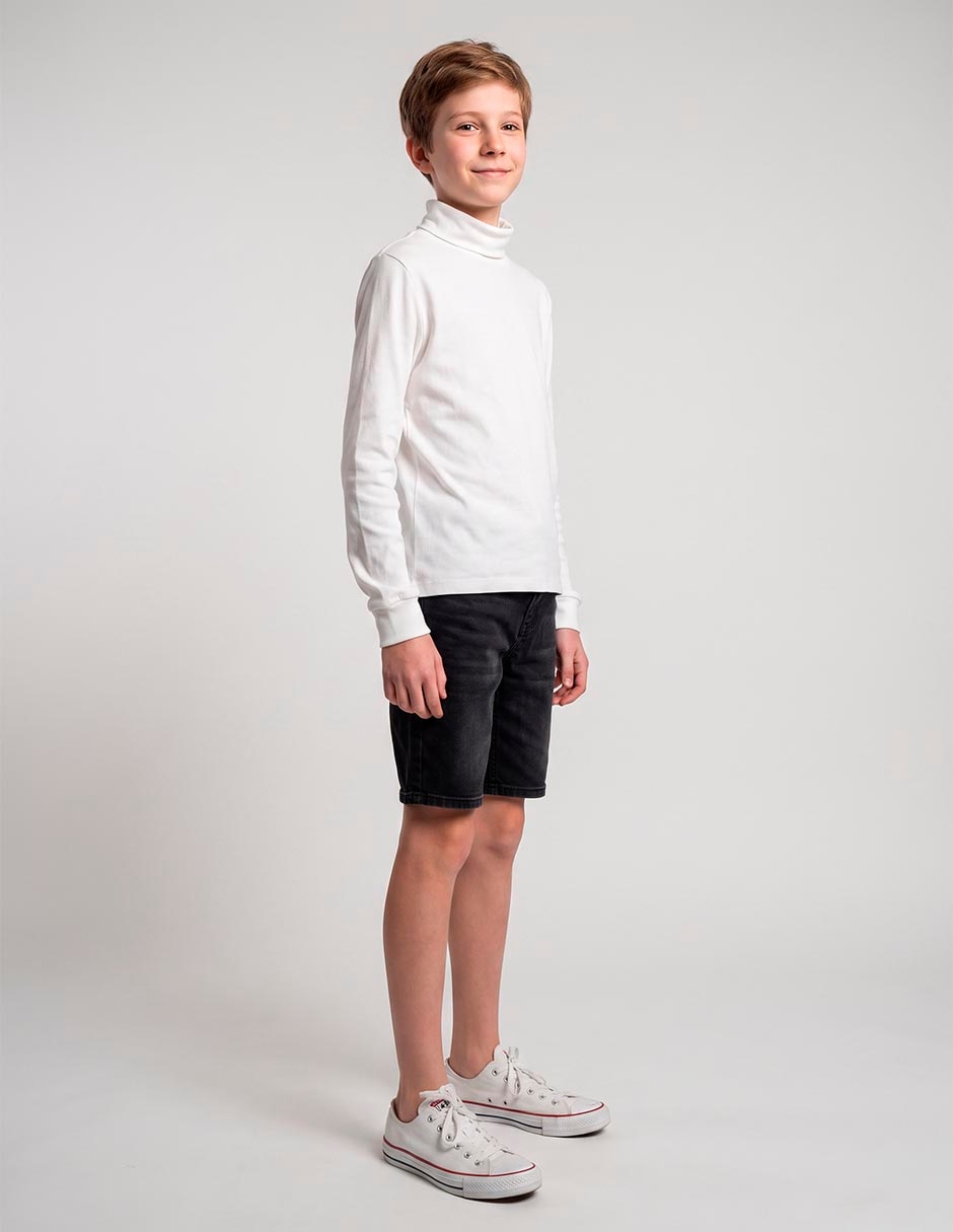 Playera manga larga para niño Playera manga larga para niño
