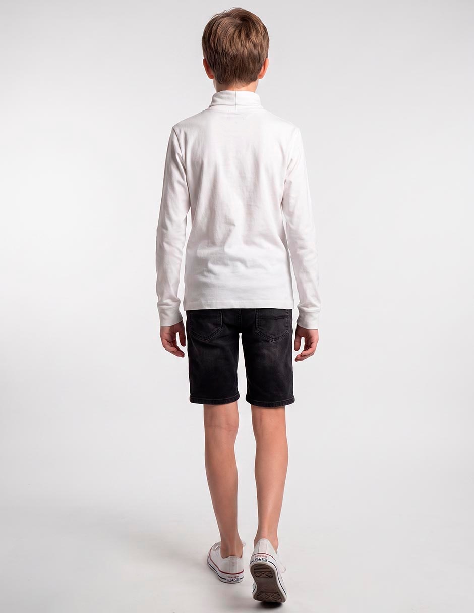 Playera manga larga para niño 5
