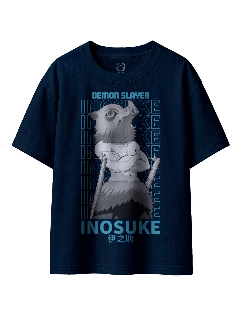 Playera Inosuke Hashibira manga corta para niño