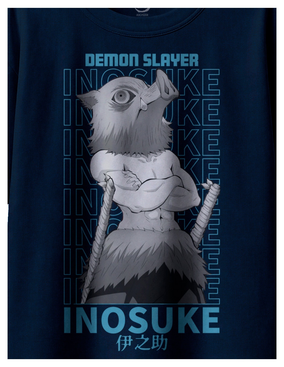 Playera Inosuke Hashibira manga corta para niño 3