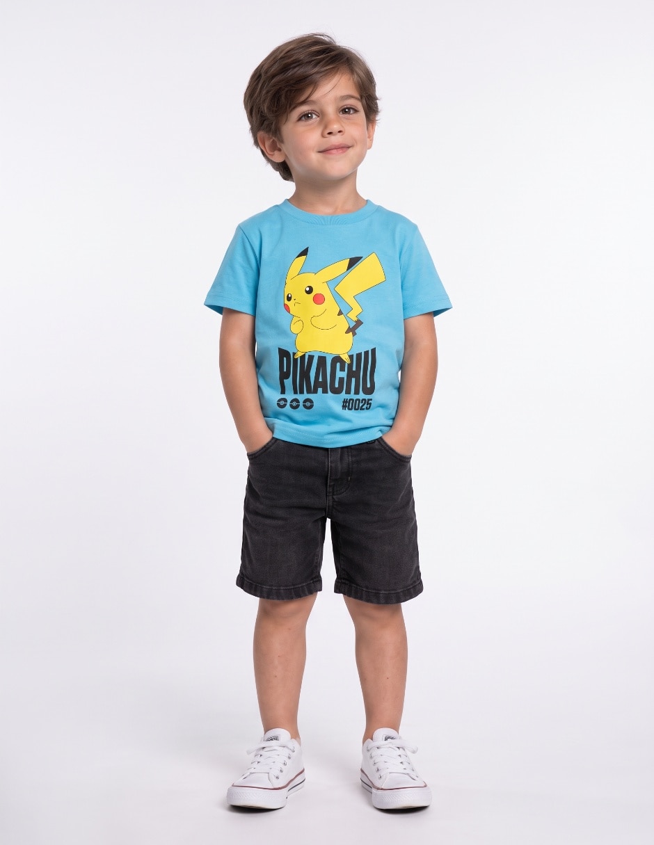 Playera manga corta para niño Playera manga corta para niño