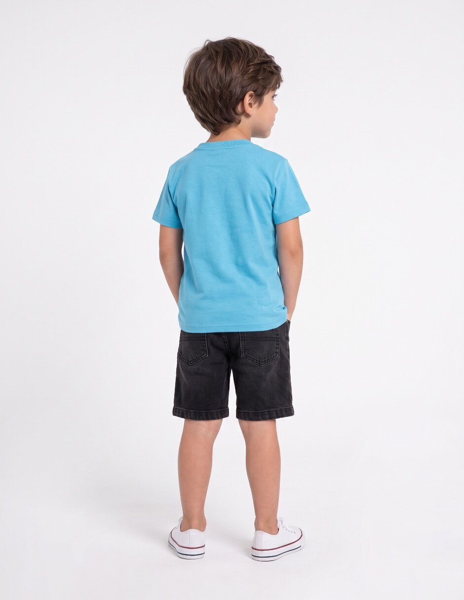 Playera manga corta para niño 2