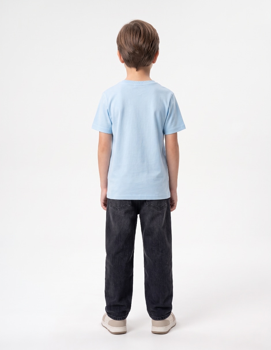 Playera manga corta para niño 2