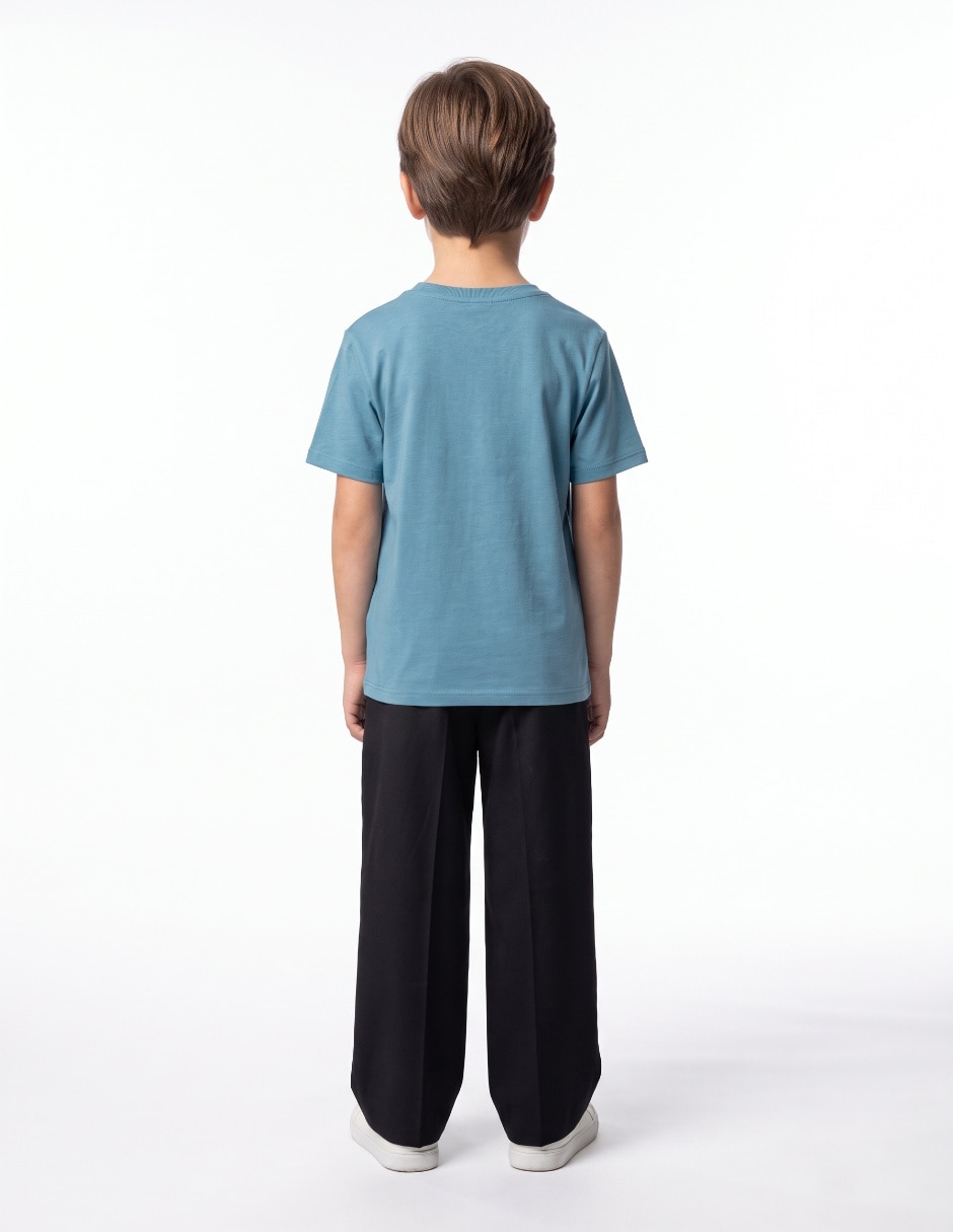 Playera manga corta para niño 2