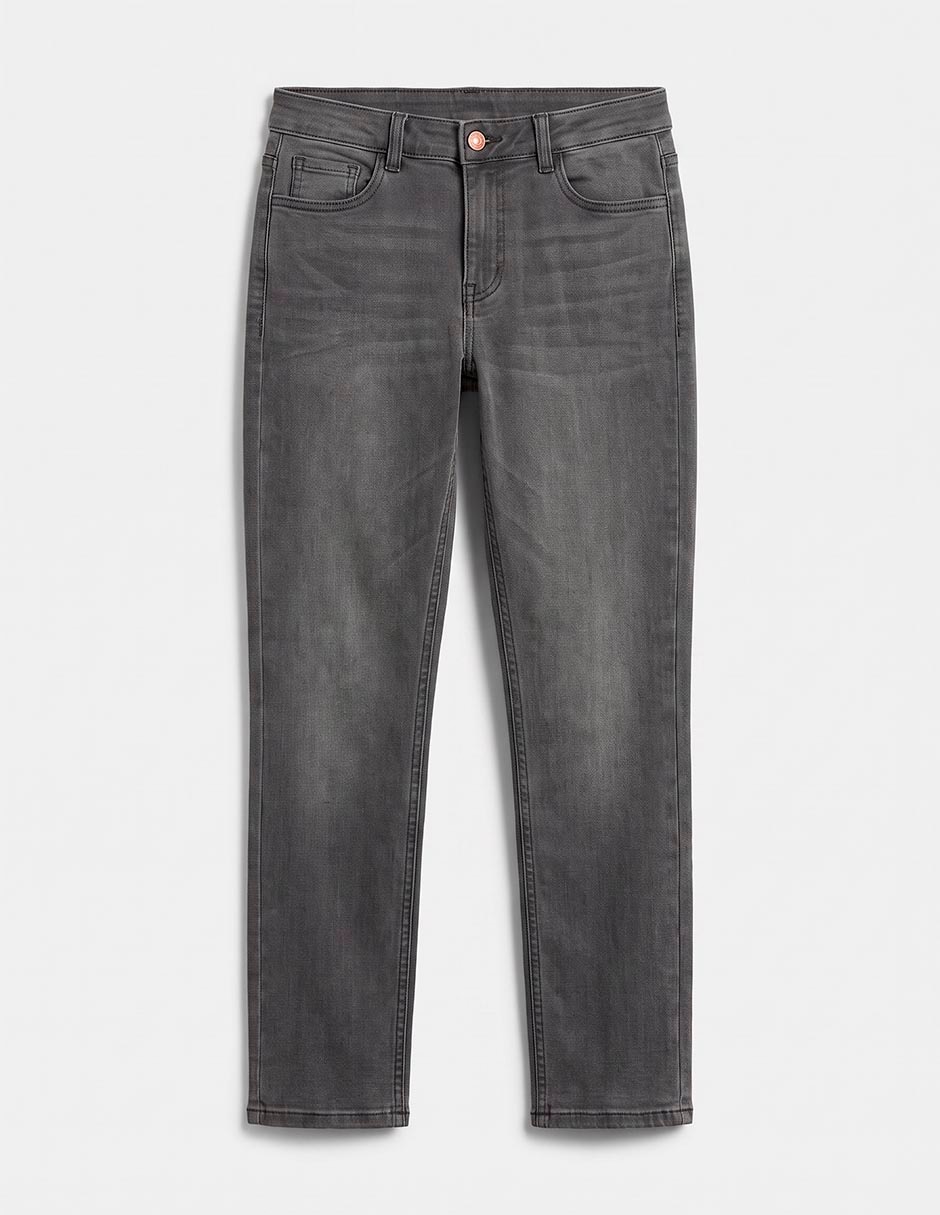 Jeans slim deslavado para niño