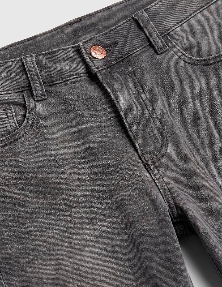 Jeans slim deslavado para niño 3
