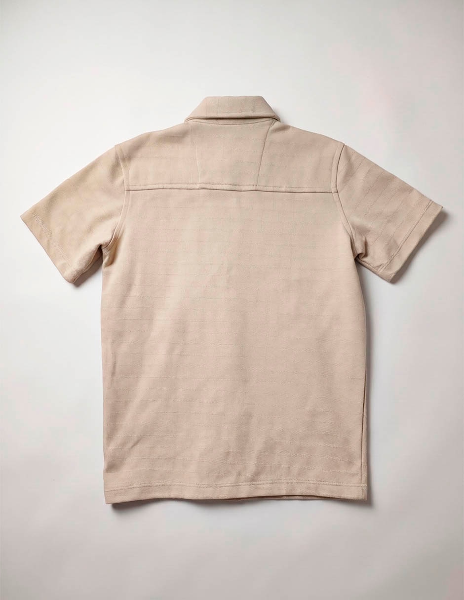 Camisa casual de algodón manga corta para niño 3