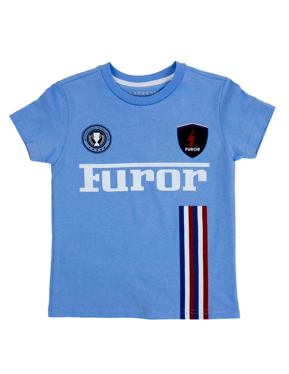 Playera manga corta para niño Playera manga corta para niño