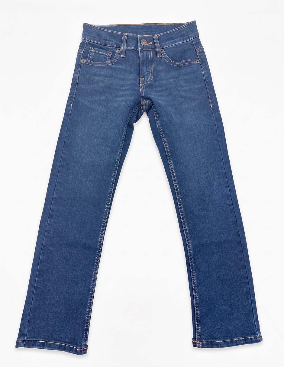 Jeans slim lavado denim para niño Jeans slim lavado denim para niño