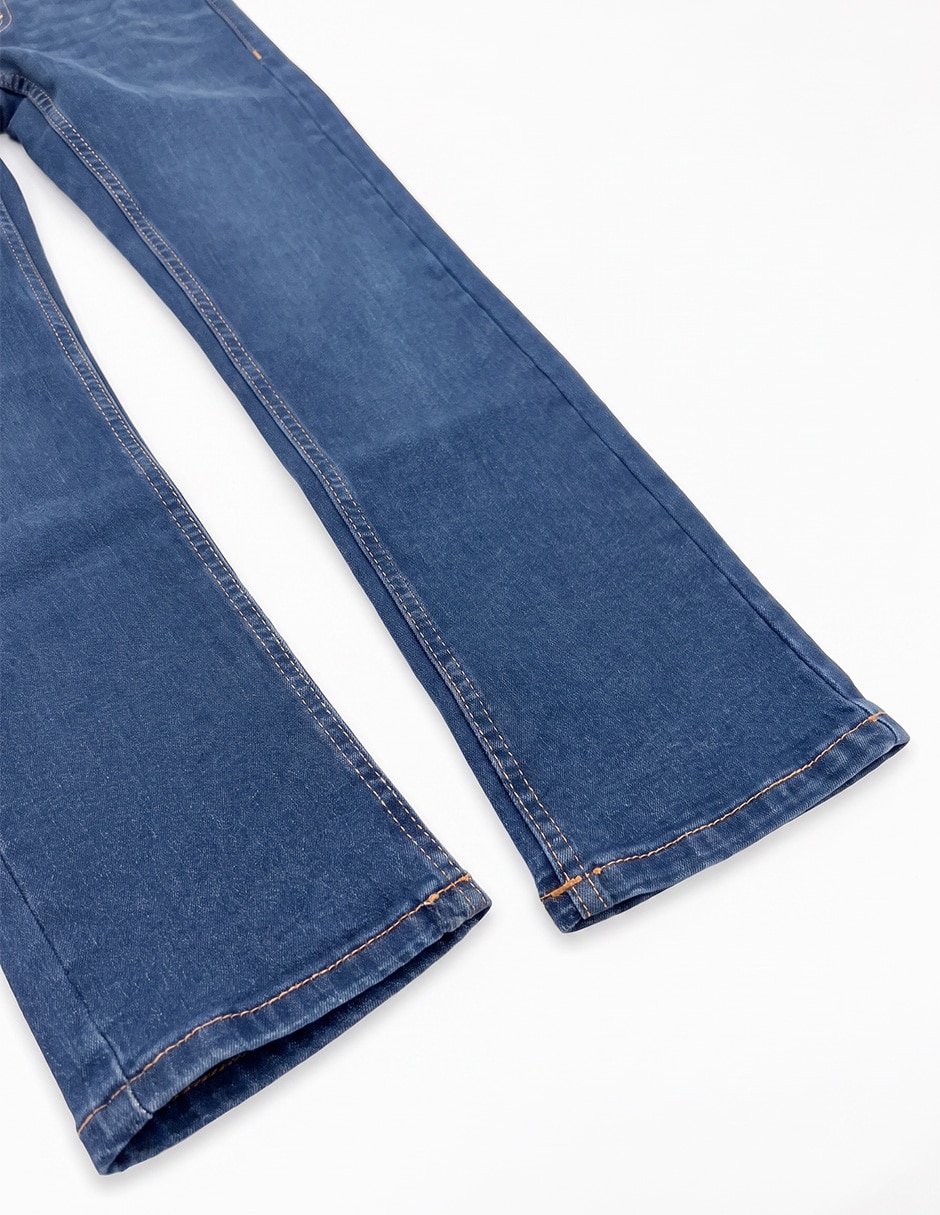 Jeans slim lavado denim para niño 4