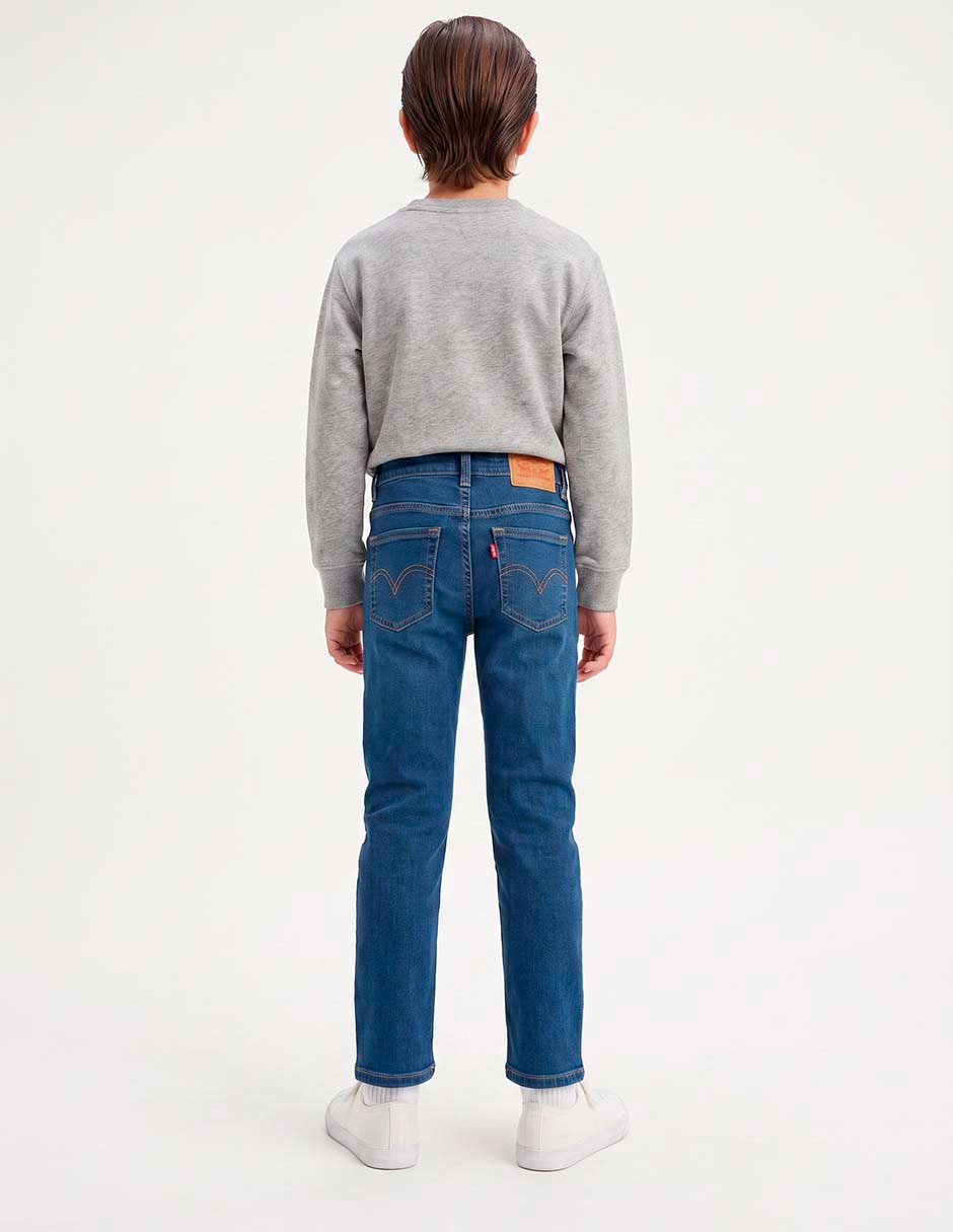 Jeans slim lavado denim para niño 6