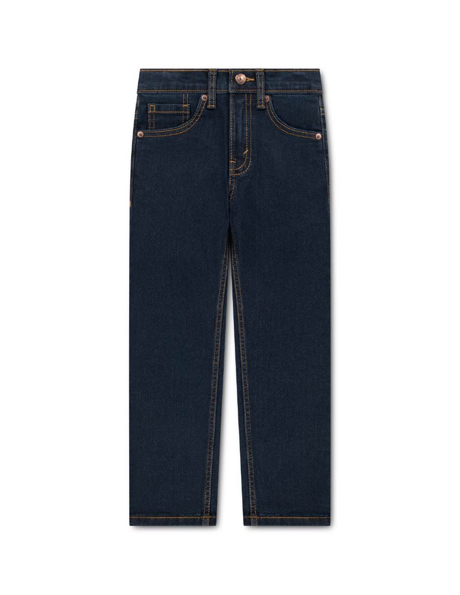 Jeans slim lavado denim para niño Jeans slim lavado denim para niño