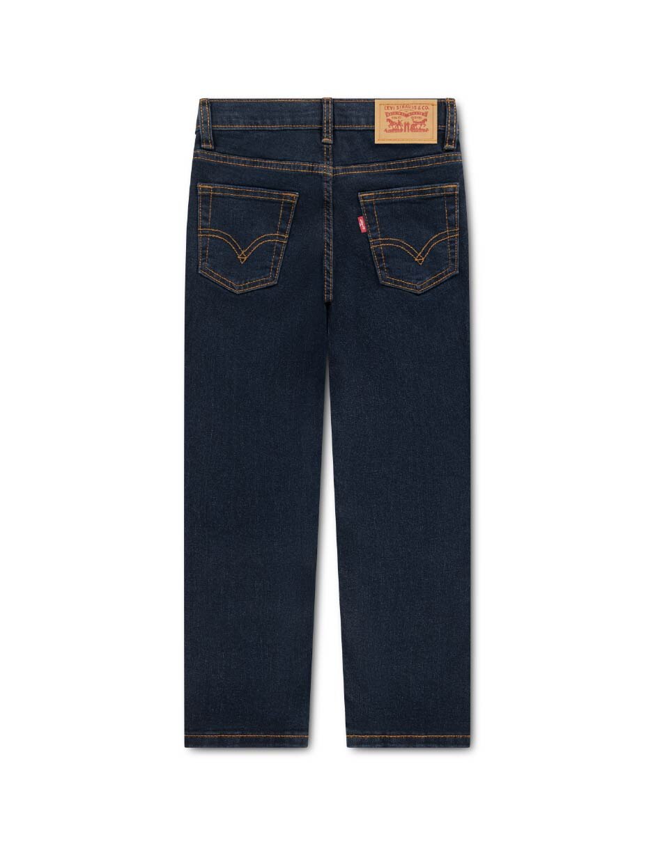 Jeans slim lavado denim para niño 3