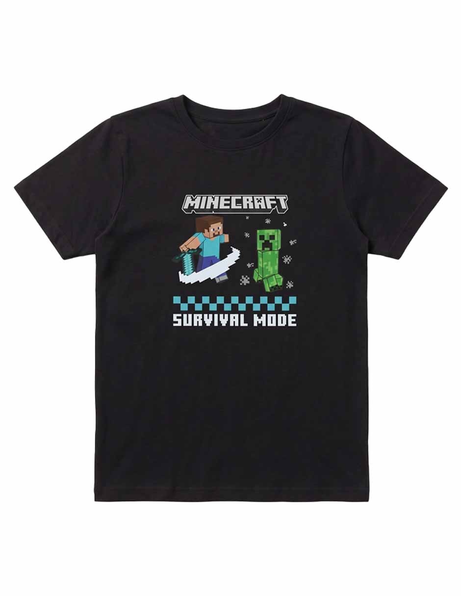 Playera manga corta para niño Playera manga corta para niño
